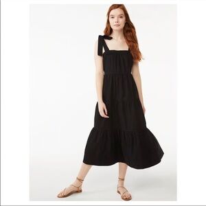 Elegant Black Sleeveless Dress